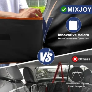 Car Rear Seat Extender Cover for Dogs - Image 6