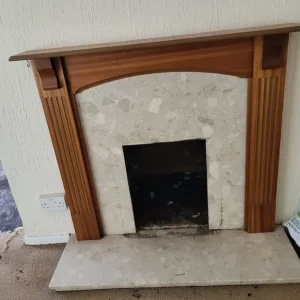 Fire surround and hearth