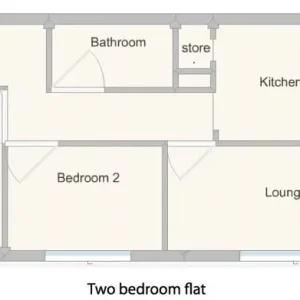 2 bedroom flat in Conway Court, Forres, Moray (2 bed) - Image 2