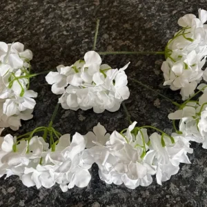 Artificial flowers for decoration 14 pieces - Image 2