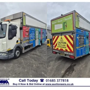2017 DAF LF 180 12T 4X2 Diesel Auto Recycling Truck with Euro 6, Air Cond, Cruise, Spare Key