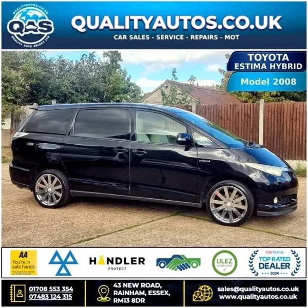2008 Toyota Estima Hybrid 2.4L, 7-seater, All-Weather Ready