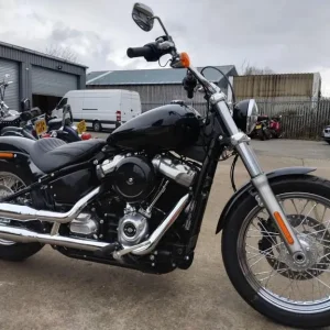 2021 Harley Davidson FXST Softail Standard 1745 Black Low Ride - Image 4