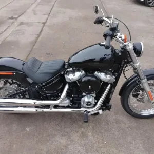 2021 Harley Davidson FXST Softail Standard 1745 Black Low Ride - Image 8
