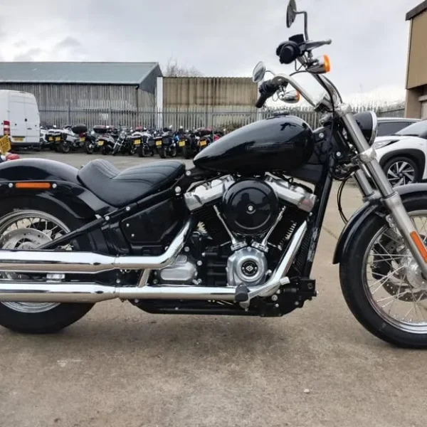2021 Harley Davidson FXST Softail Standard 1745 Black Low Ride