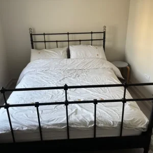 IKEA double bed and mattress - Image 2