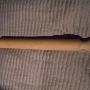 Bamboo food steamer and beechwood rolling pin with sifter - Image 5