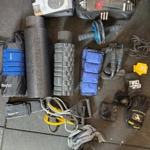 Various gym items
