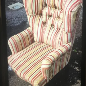 Beautiful Striped armchair - Image 2
