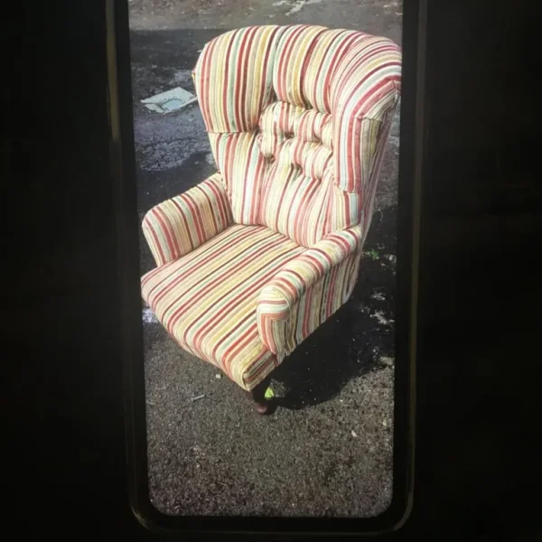 Beautiful Striped armchair