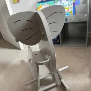 Elephant wooden rocker - Image 2