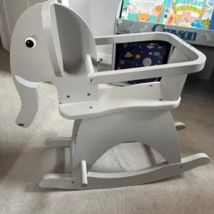 Elephant wooden rocker
