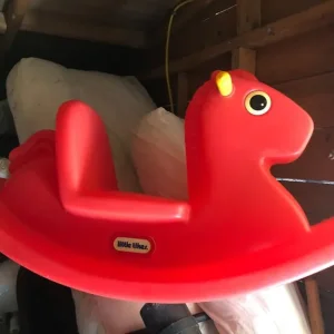 little tikes red rocking horse