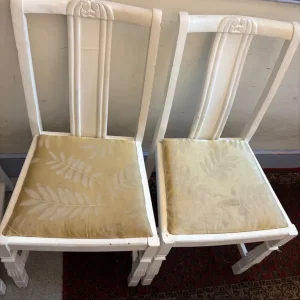 4 Dining Chairs With Cushions - Image 2