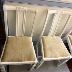 4 Dining Chairs With Cushions - Image 3