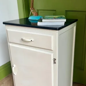 Vintage Mid Century Bedside Cabinet - Image 4