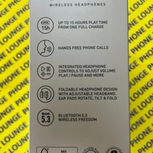Mixx StreamQ C1 – Over-Ear Wireless Bluetooth Headphones - Image 5