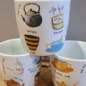 Teapot and cup mugs set - Image 4