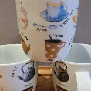 Teapot and cup mugs set - Image 5