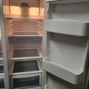 Silver American fridge freezer - Image 3