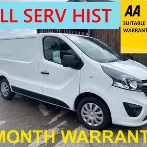 2019 Vauxhall Vivaro 2700 1.6 CDTI Sportive SWB Panel Van