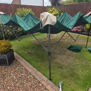 3x3 meter gazeebo with side panels - Image 3