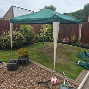 3x3 meter gazeebo with side panels - Image 6
