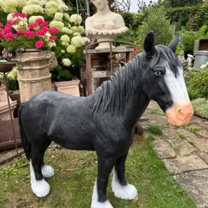 Large Resin Horse Statue
