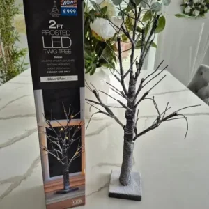Led Frosted Twig Tree