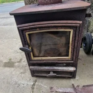 Aarow Wood Burning Stove Small Footprint