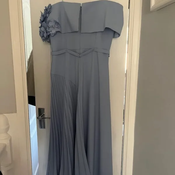 John Charles sky blue mother of the bride dress