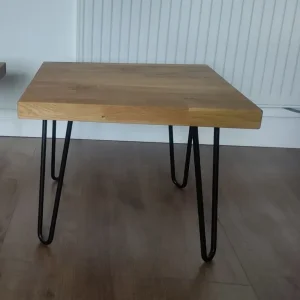 SOLID OAK SIDE TABLE - Image 3