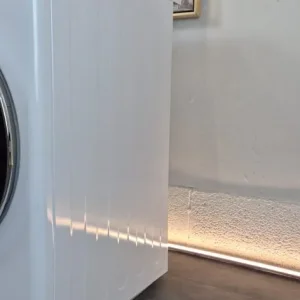 LG Eco Hybrid™ FDV909W Tumble Dryer – 9kg, A+++ Energy, White - Image 3