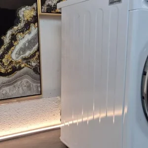 LG Eco Hybrid™ FDV909W Tumble Dryer – 9kg, A+++ Energy, White - Image 5