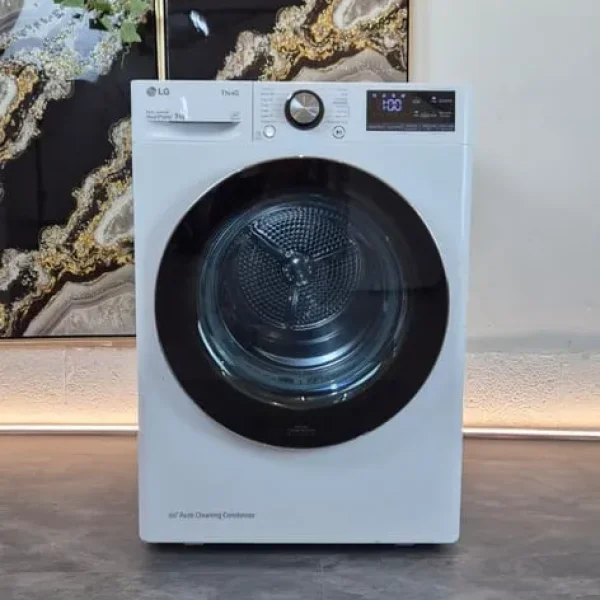 LG Eco Hybrid™ FDV909W Tumble Dryer – 9kg, A+++ Energy, White