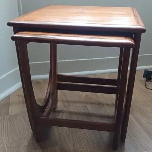 G PLAN teak nest 2 coffee tables - Image 4