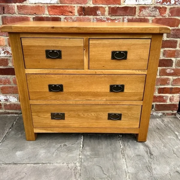 Solid Oak Chest of Drawers