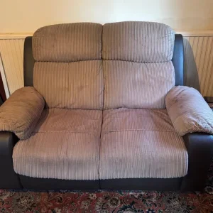Brown Recliner Sofa Set – 3-Seater and 2-Seater - Image 2