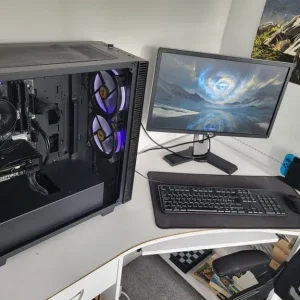 Gaming PC with Ryzen 5 1600 AF and GTX 1660