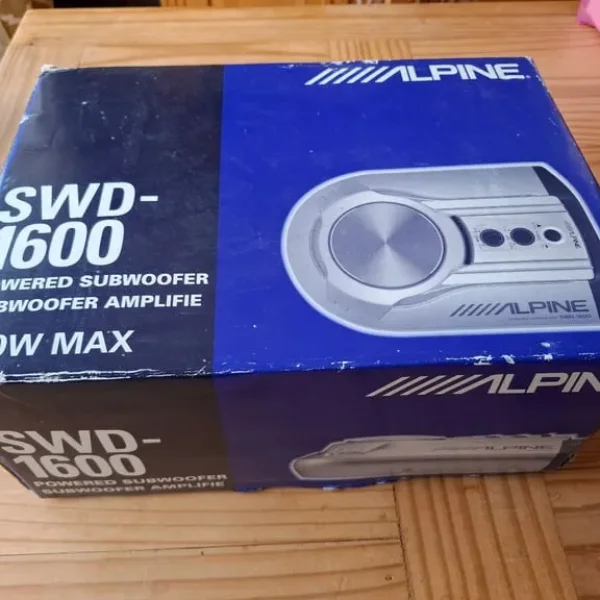 Alpine SWD-1600 150 Watt DC12V Sub-Woofer