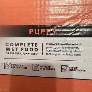 Pooch & Mutt Chicken puppy food x 11 sealed cartons - Image 4