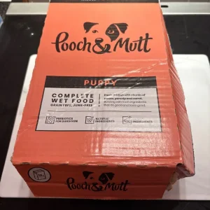Pooch & Mutt Chicken puppy food x 11 sealed cartons