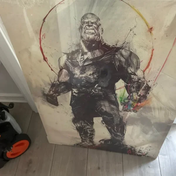 Canvas print of Thanos infinity war