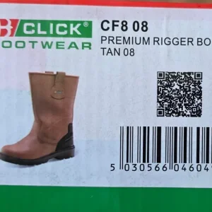 Click premium lined rigger boots size 8 - Image 2