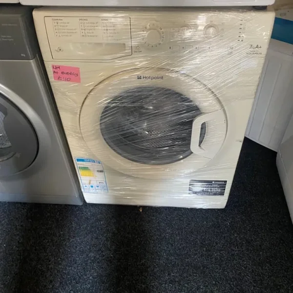 📲WHITE HOTPOINT A+ ENERGY GRADED WASHING MACHINE