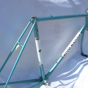 COLNAGO SUPER 1976 FRAME AND FORKS LIGHT METALLIC BLUE 54.5CM CTC - Image 4