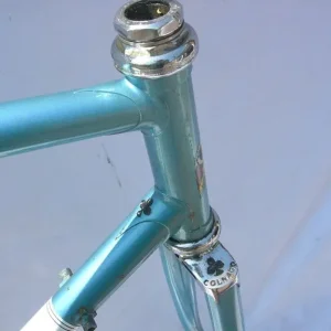 COLNAGO SUPER 1976 FRAME AND FORKS LIGHT METALLIC BLUE 54.5CM CTC - Image 6