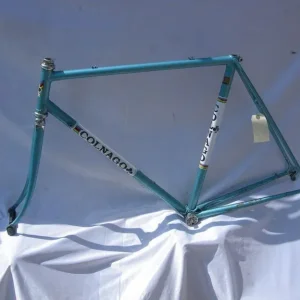 COLNAGO SUPER 1976 FRAME AND FORKS LIGHT METALLIC BLUE 54.5CM CTC - Image 7