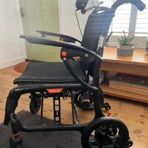 MobilityPlus+ Featherlite Carbon Electric Wheelchair – 13.8kg, As New - Image 2
