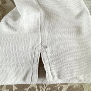 Men’s Burberry white polo shirt - Image 5